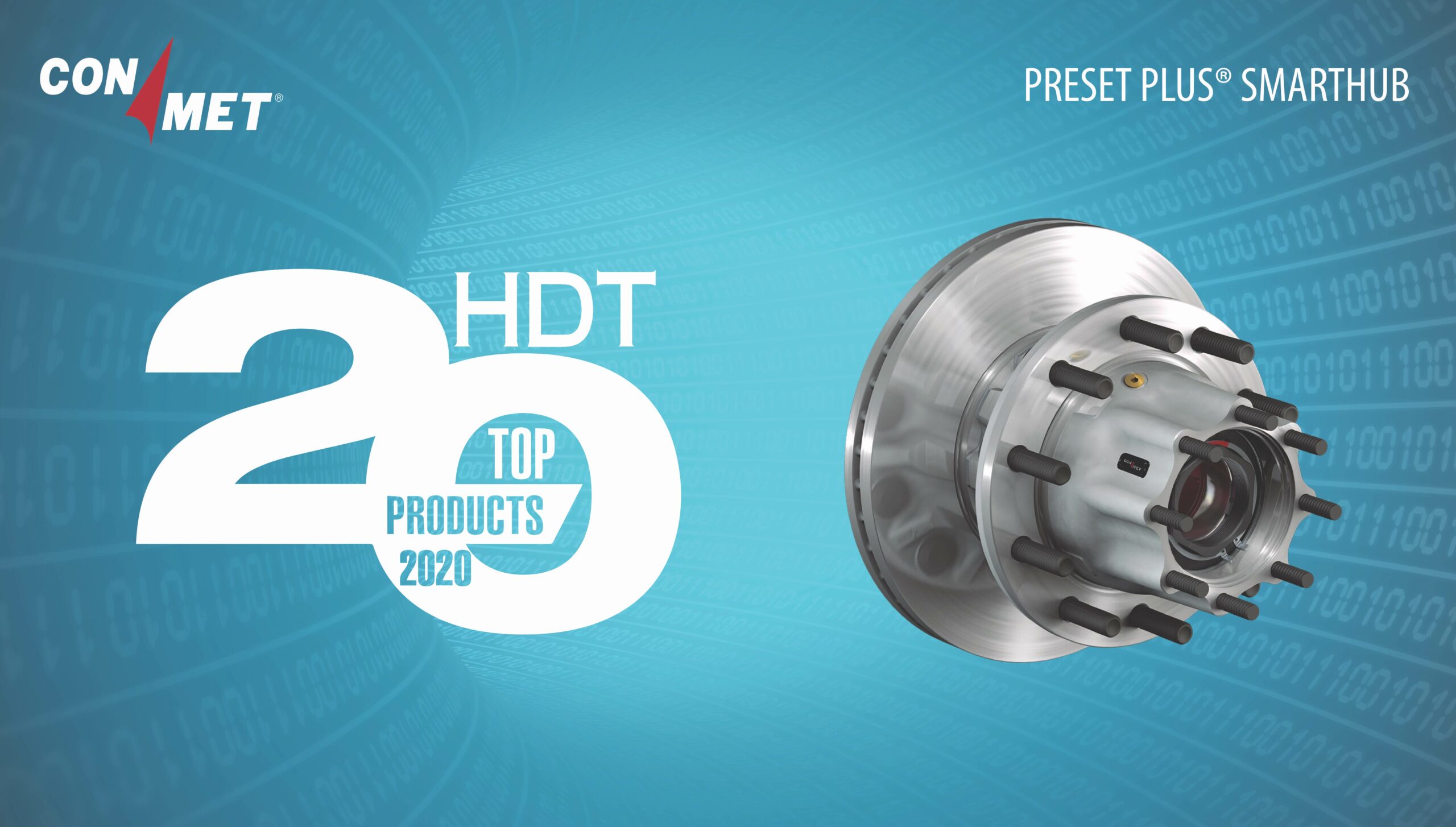 Le SmartHub™ PreSet Plus® parmi les 20 meilleurs produits de 2020 de l'industrie des véhicules lourds