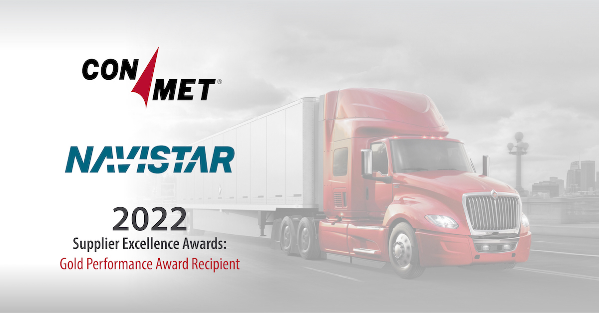 ConMet Receives Navistar Supplier Excellence Award