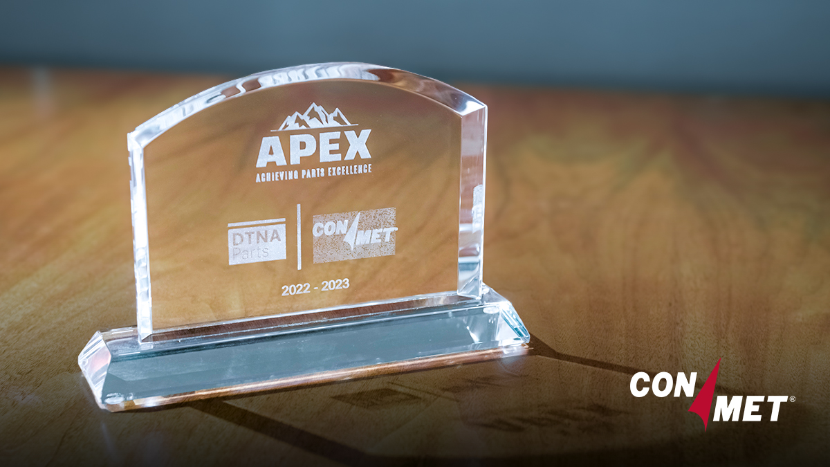 ConMet recibe el premio APEX Award de Daimler Truck North America 
