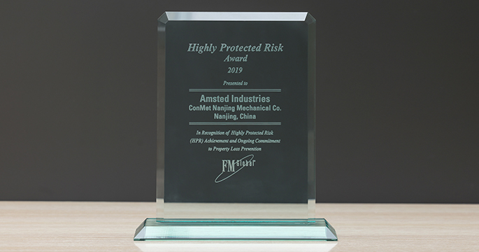 China - Premio Highly Protected Risk Award 2019