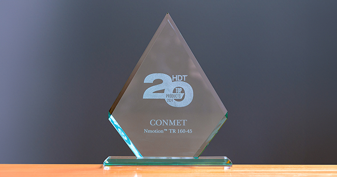 Premio HDT Top 20 Product Award 2024 por Nmotion TR 160-45 de ConMet