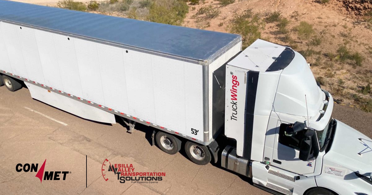 ConMet informa resultados de eficiencia de dispositivos TruckWings en camiones diésel y GNC en el TMC24