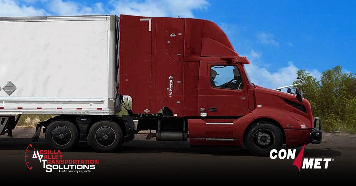 Le dispositif TruckWings permet de réaliser des économies de carburant de 5,25 % sur les tracteurs routiers à cabine courte de classe 8 alimentés au GNC