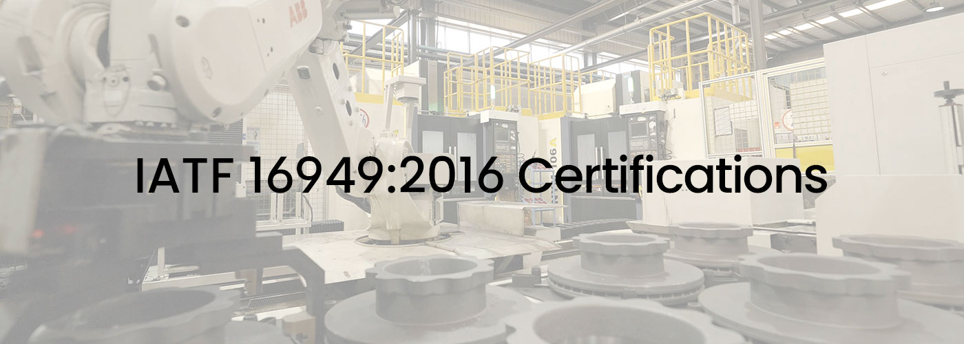Image pour les certifications IATF 16949:2016